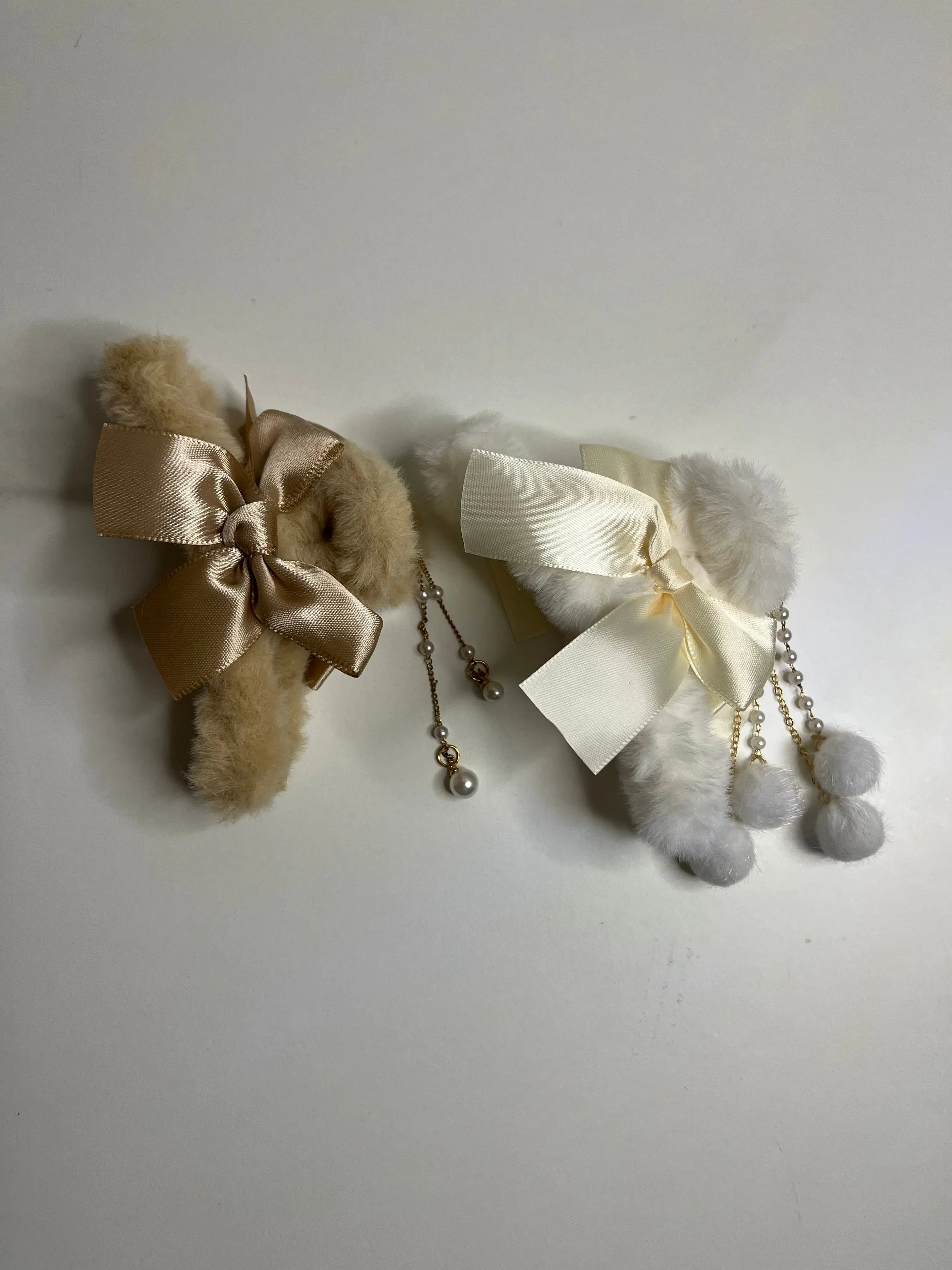 Velvet Bow Clip Adore Ani Jewelry