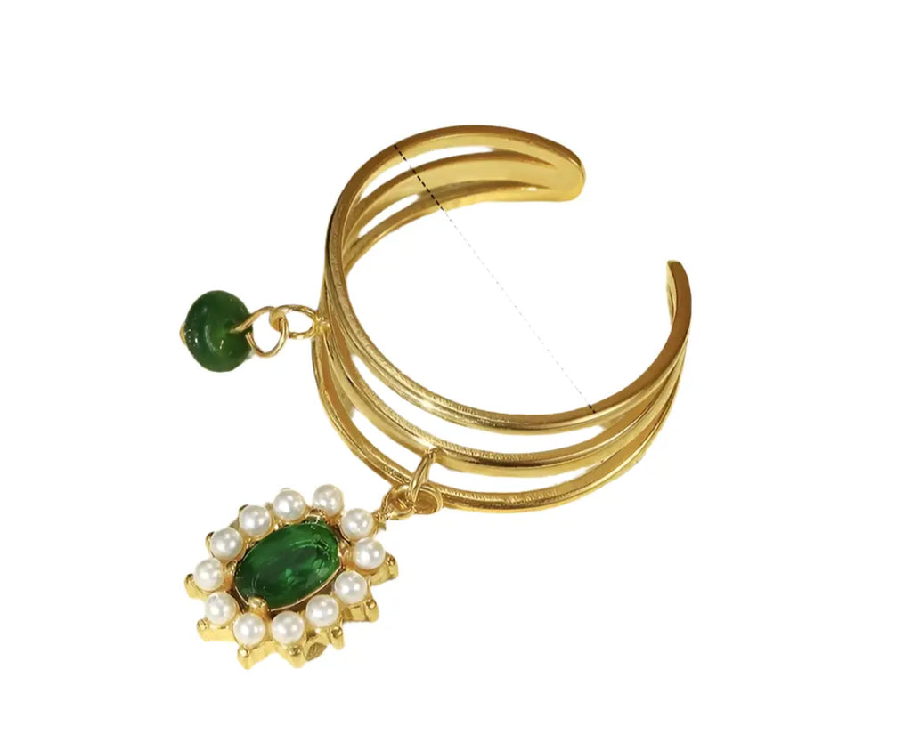 Emerald Grace-Ring Adore Ani Jewelry