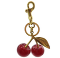 Golden Cherry Charm Adore Ani Jewelry