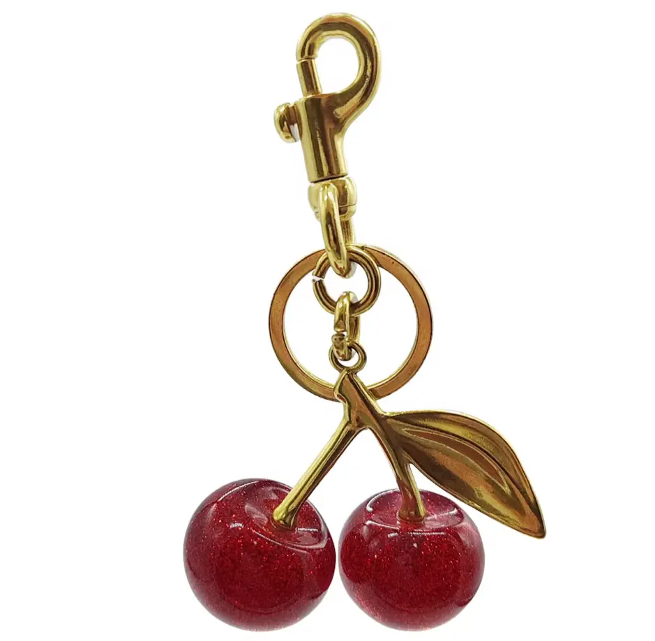 Golden Cherry Charm Adore Ani Jewelry