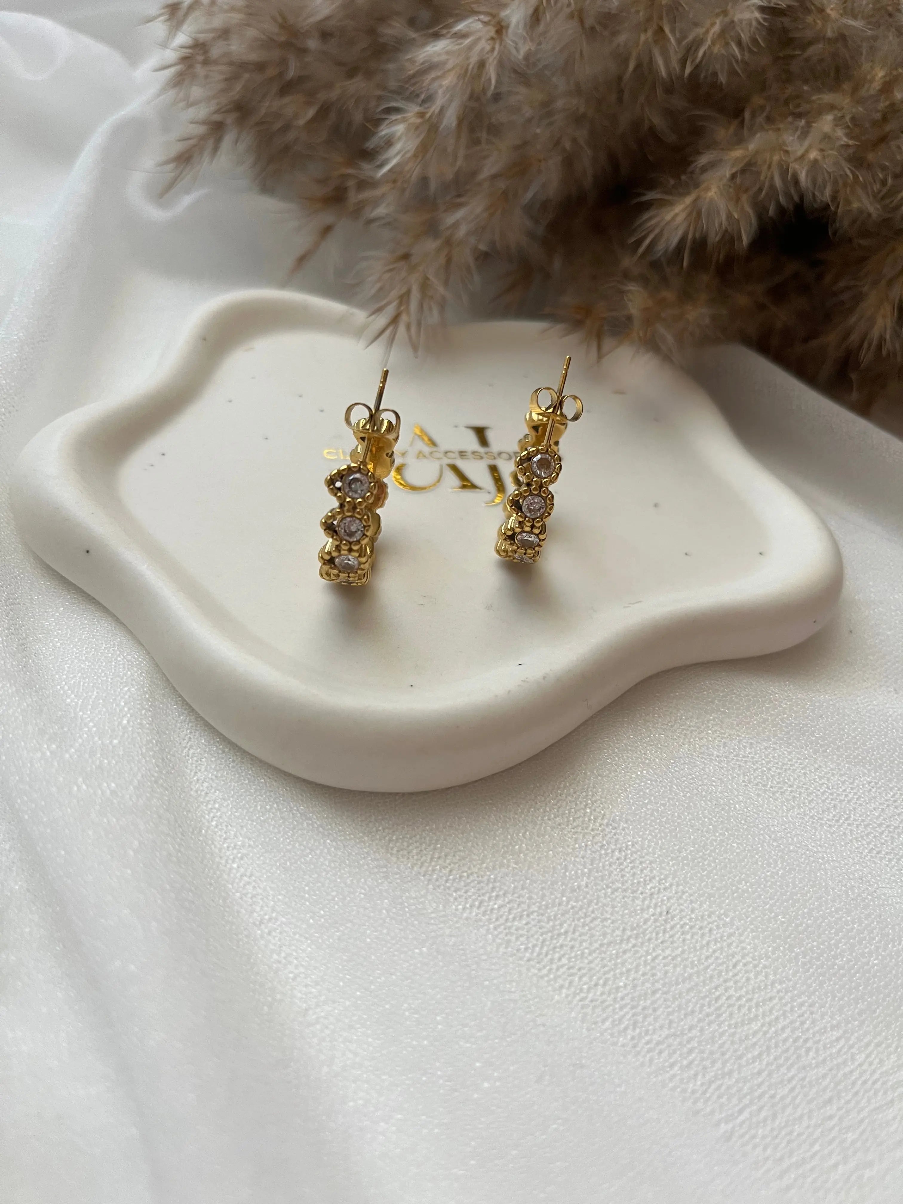 Sternenstaub zirkonia Ohrringe Adore Ani Jewelry