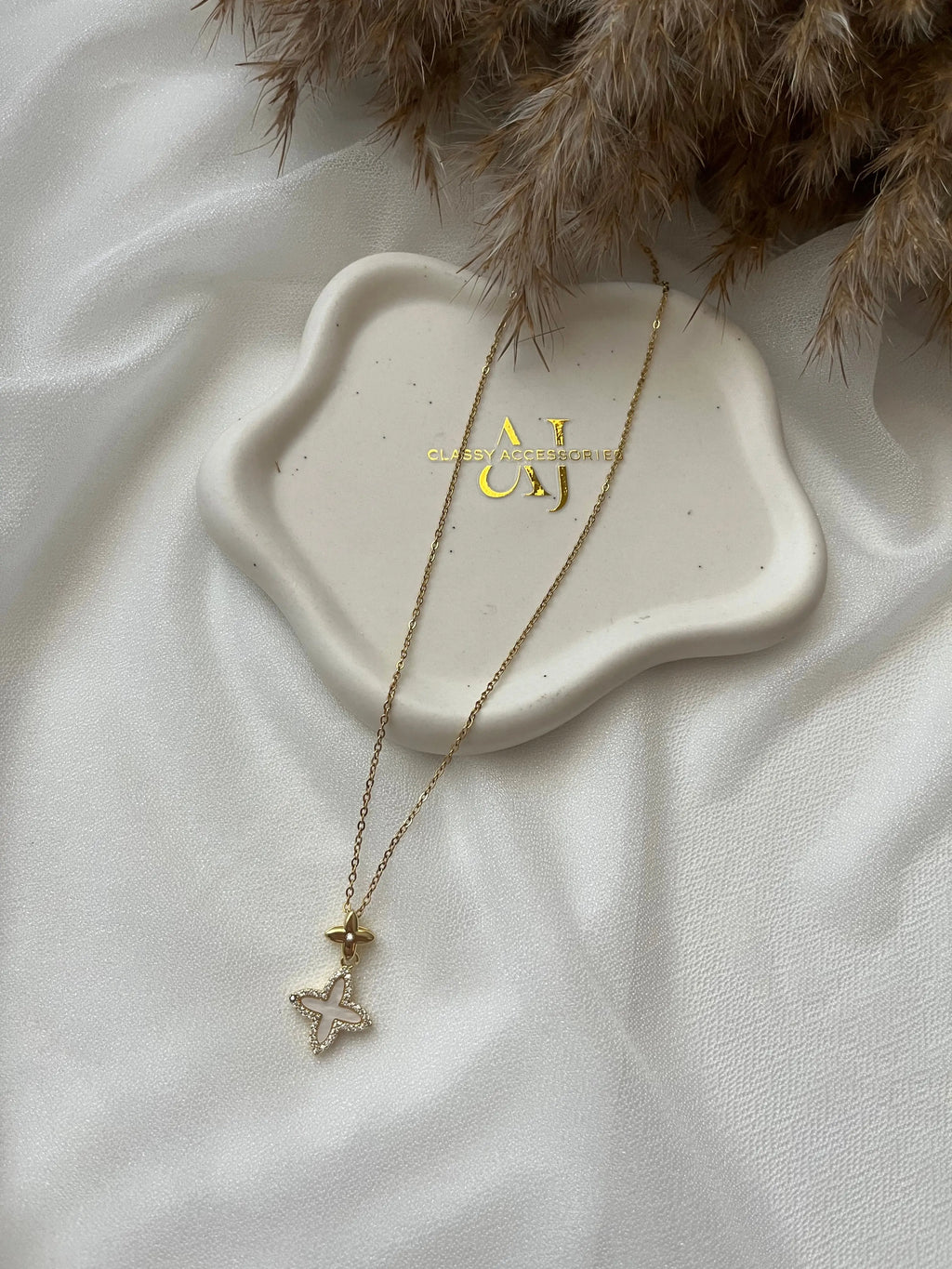 Starry Blossom Halskette Adore Ani Jewelry