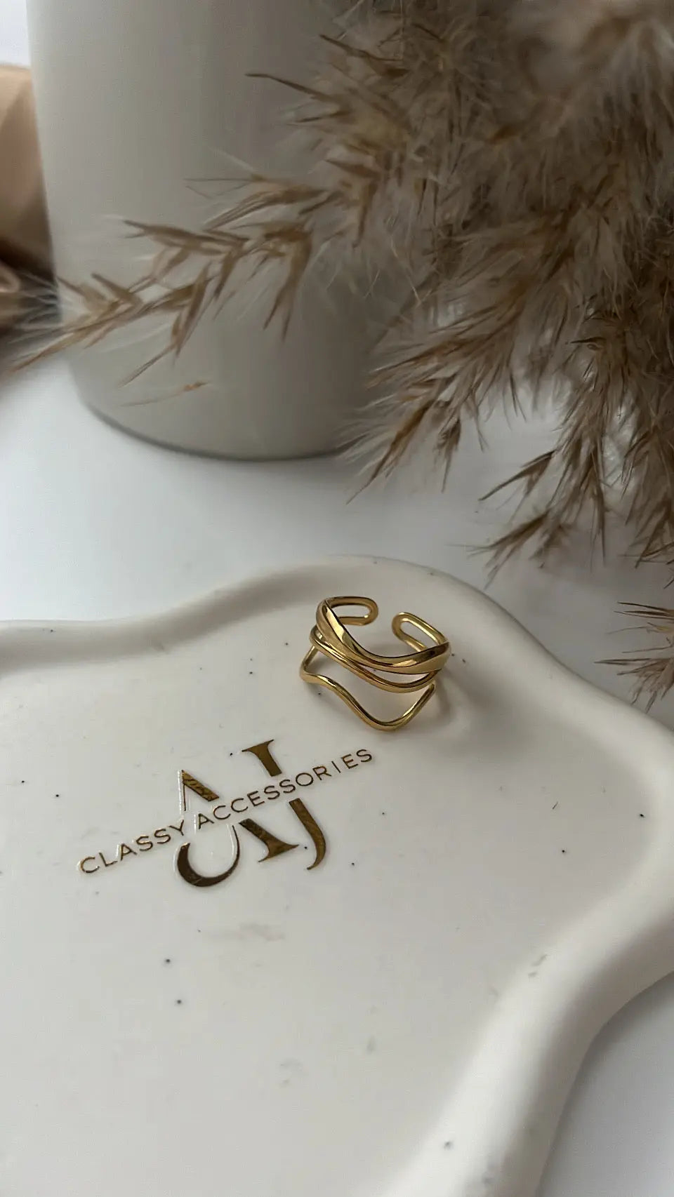 Golden Wave Adore Ani Jewelry