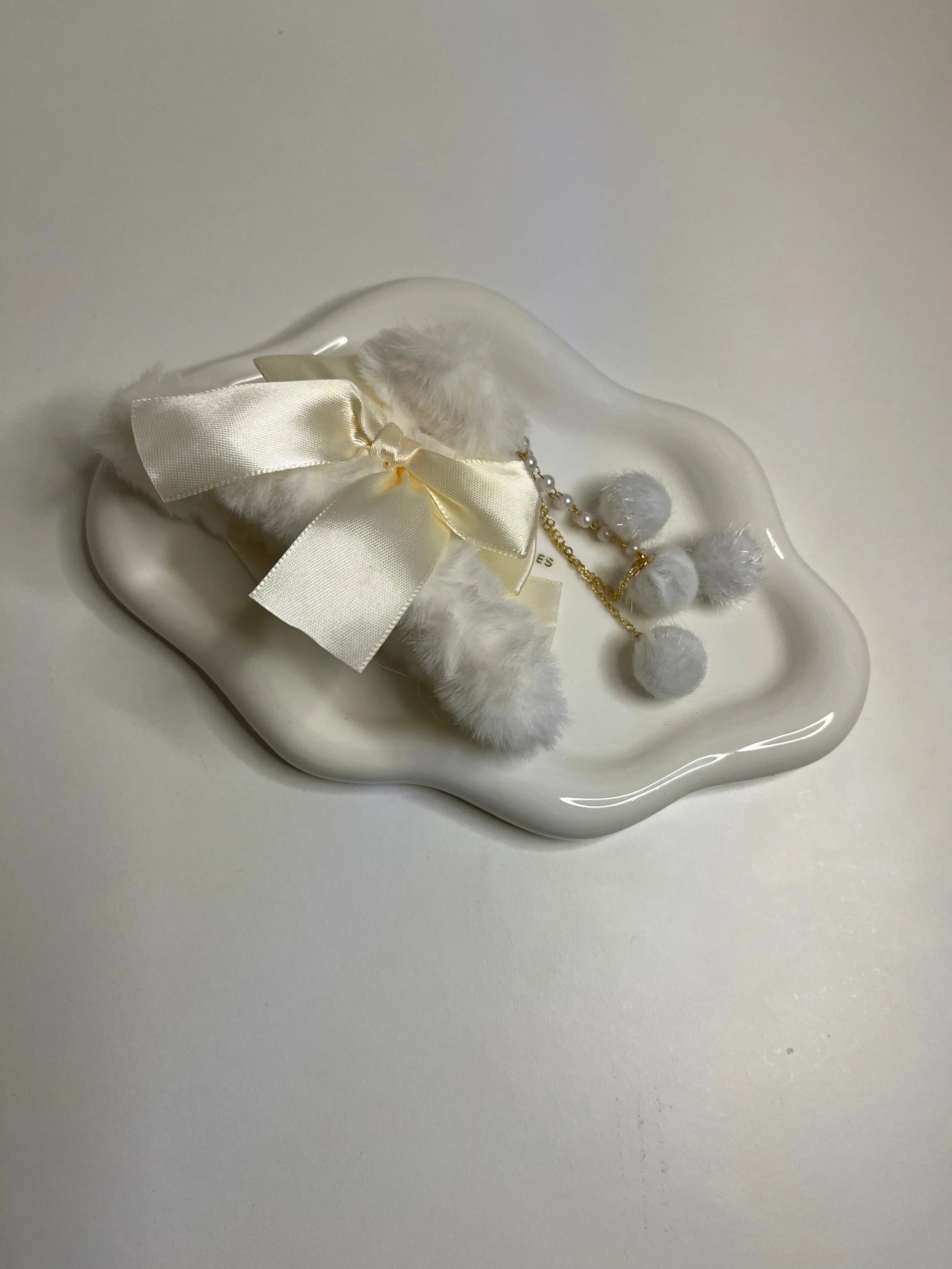 Velvet Bow Clip Adore Ani Jewelry