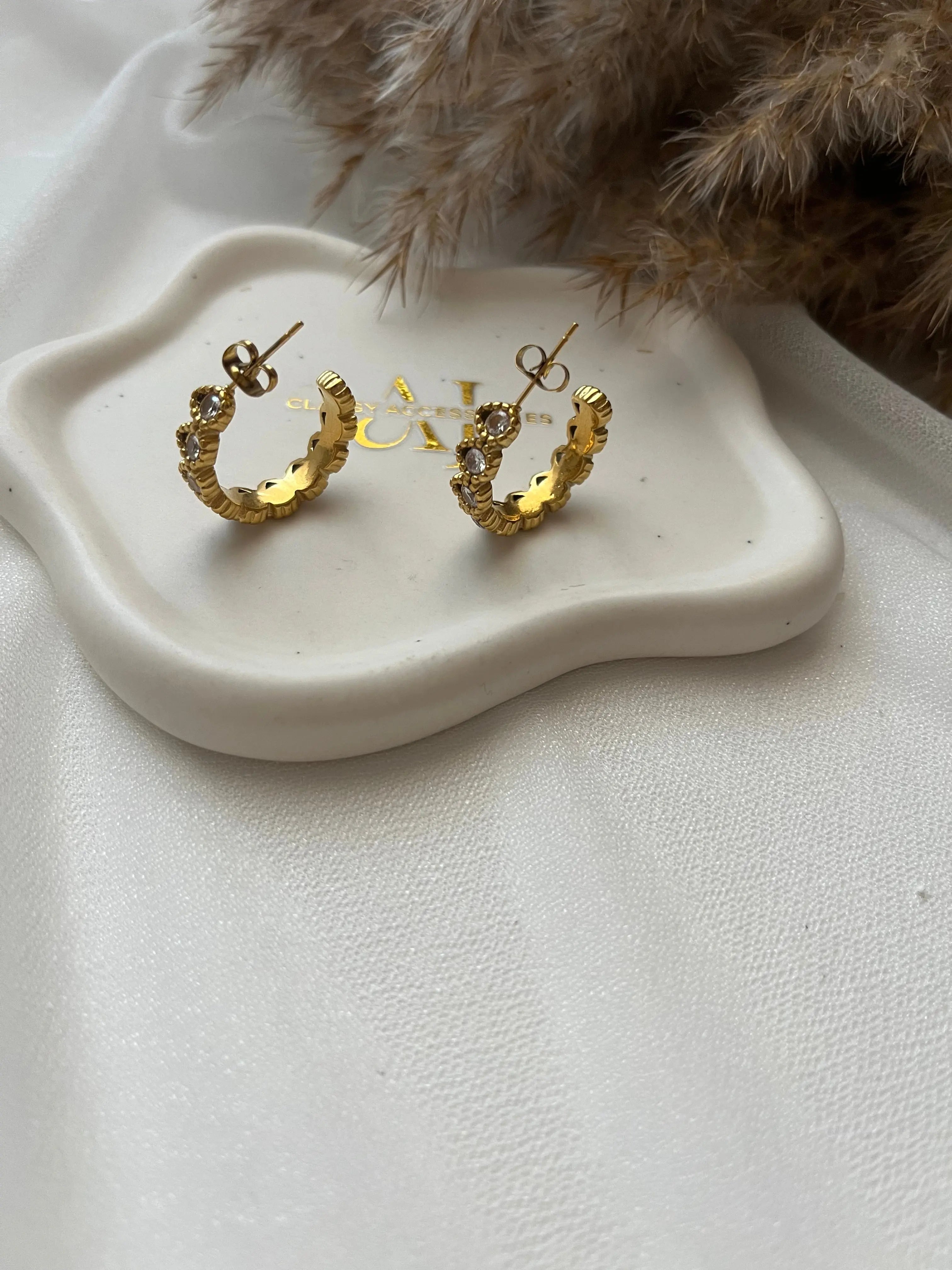 Sternenstaub zirkonia Ohrringe Adore Ani Jewelry