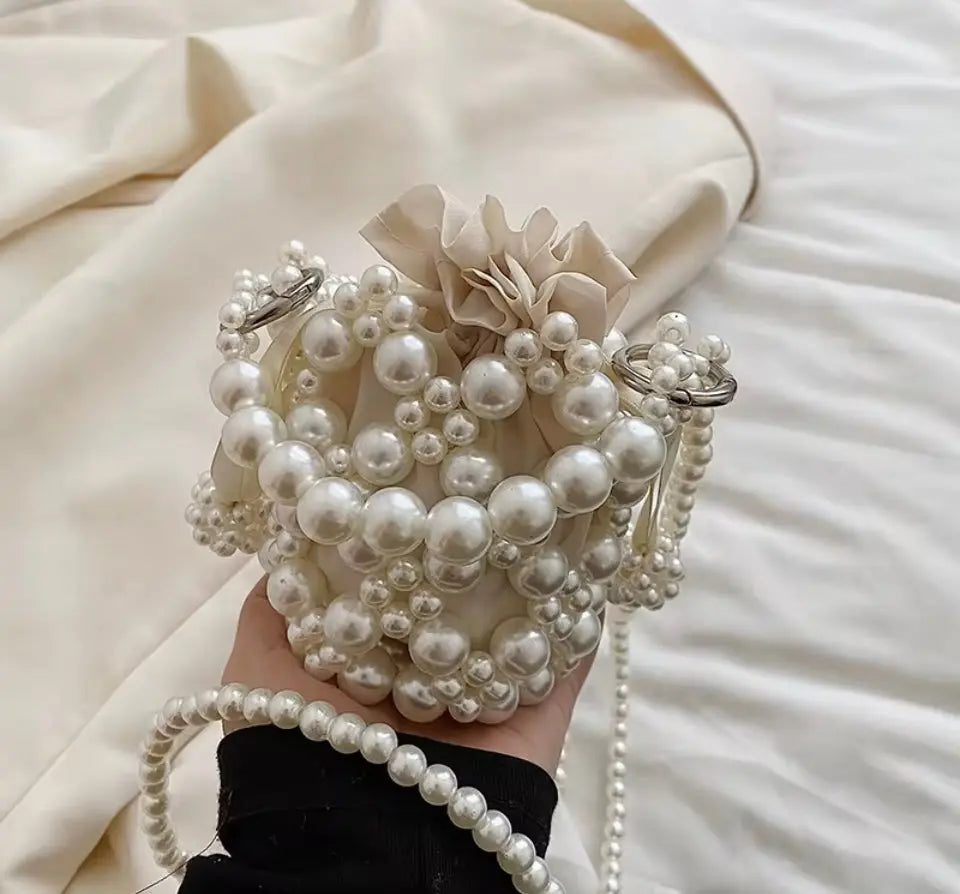 Pearl Elegance – Vintage Glamour Bag Adore Ani Jewelry