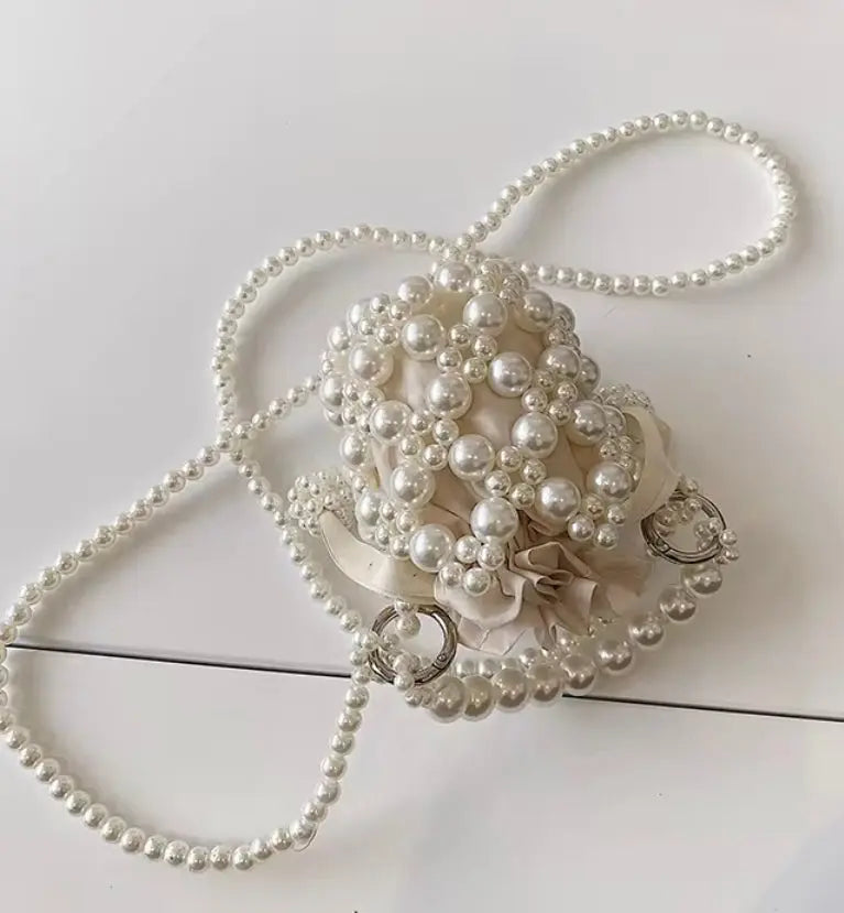 Pearl Elegance – Vintage Glamour Bag Adore Ani Jewelry