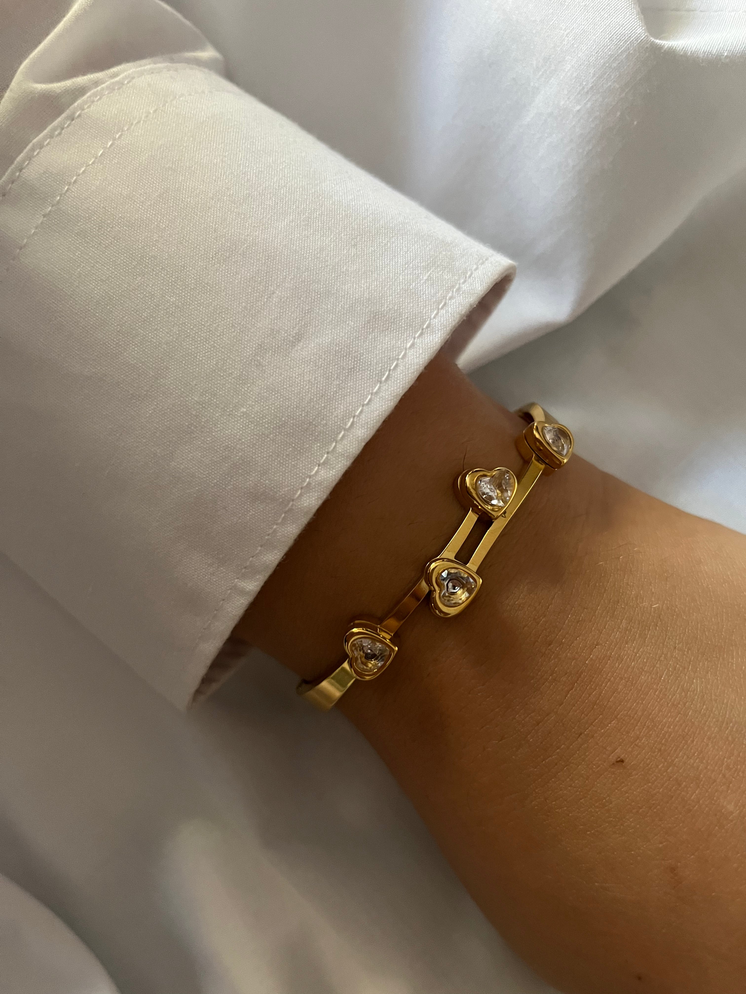 Coeur d’Or (Herz aus Gold) Armreif Adore Ani Jewelry