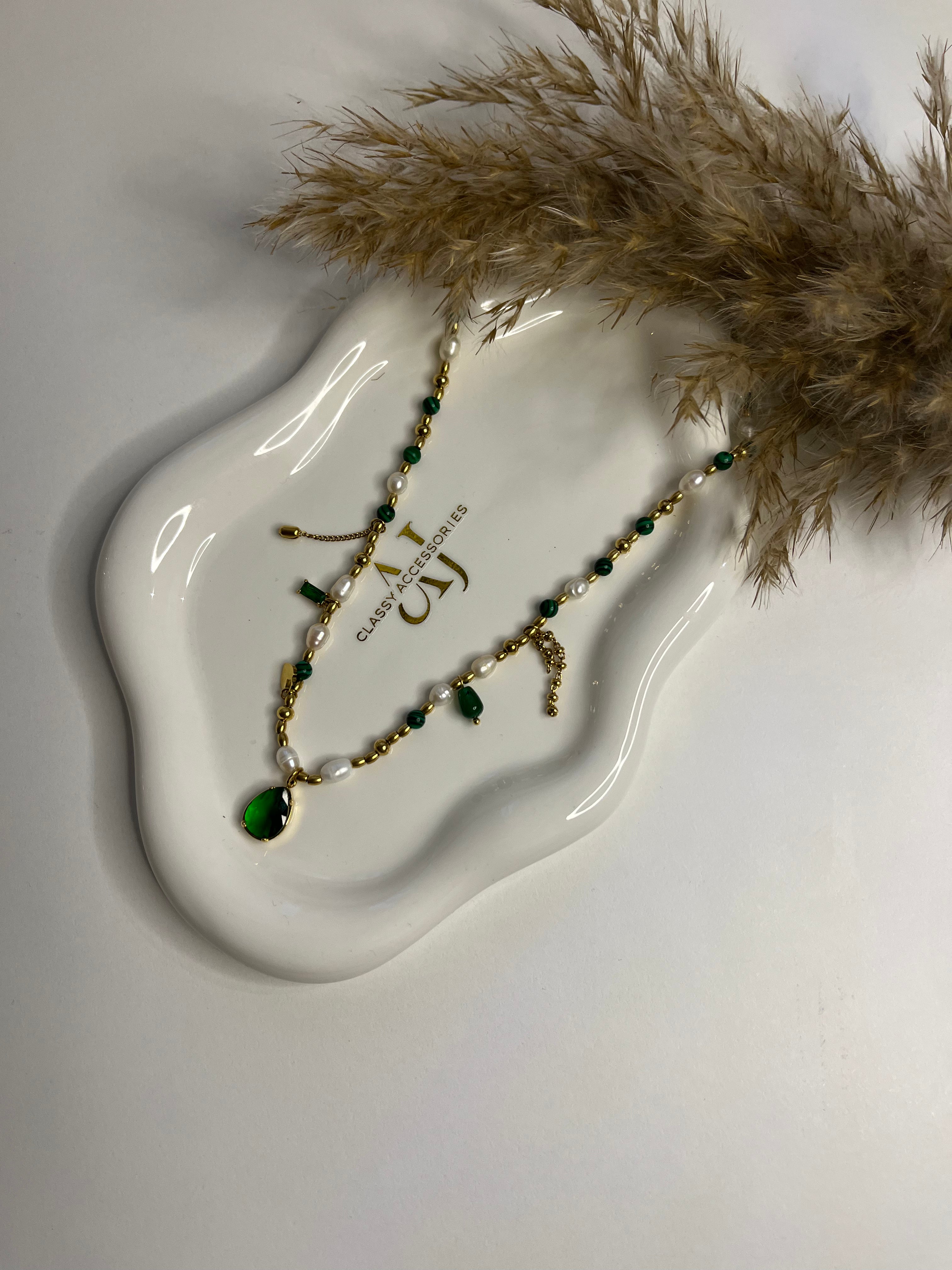 Emerald Garden Halskette Adore Ani Jewelry